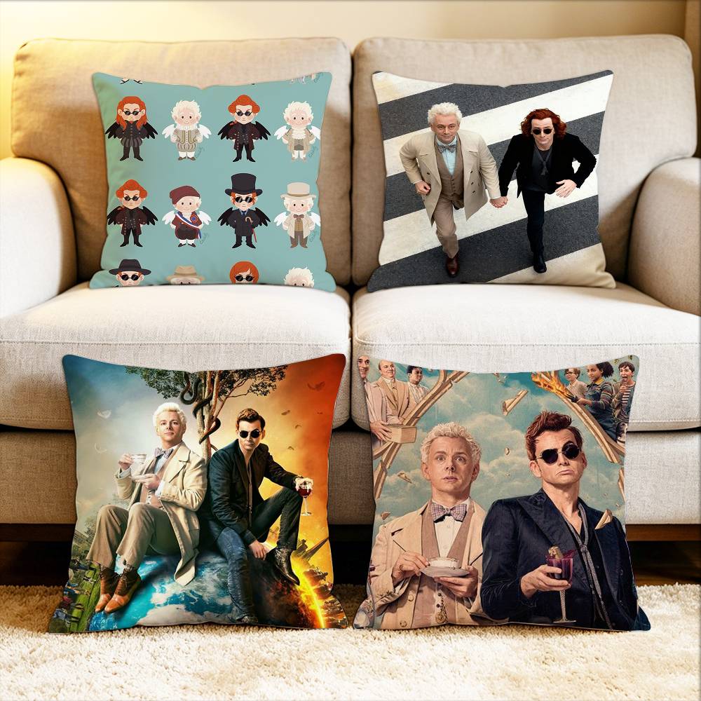 Home Textiles Group - Good O-omens Sarung Bantal Persegi Berbagai