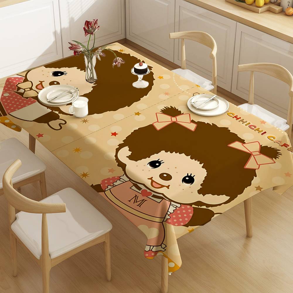 Home Textiles Logo - Taplak Meja Fashion M-Monchhichi Logo Populer