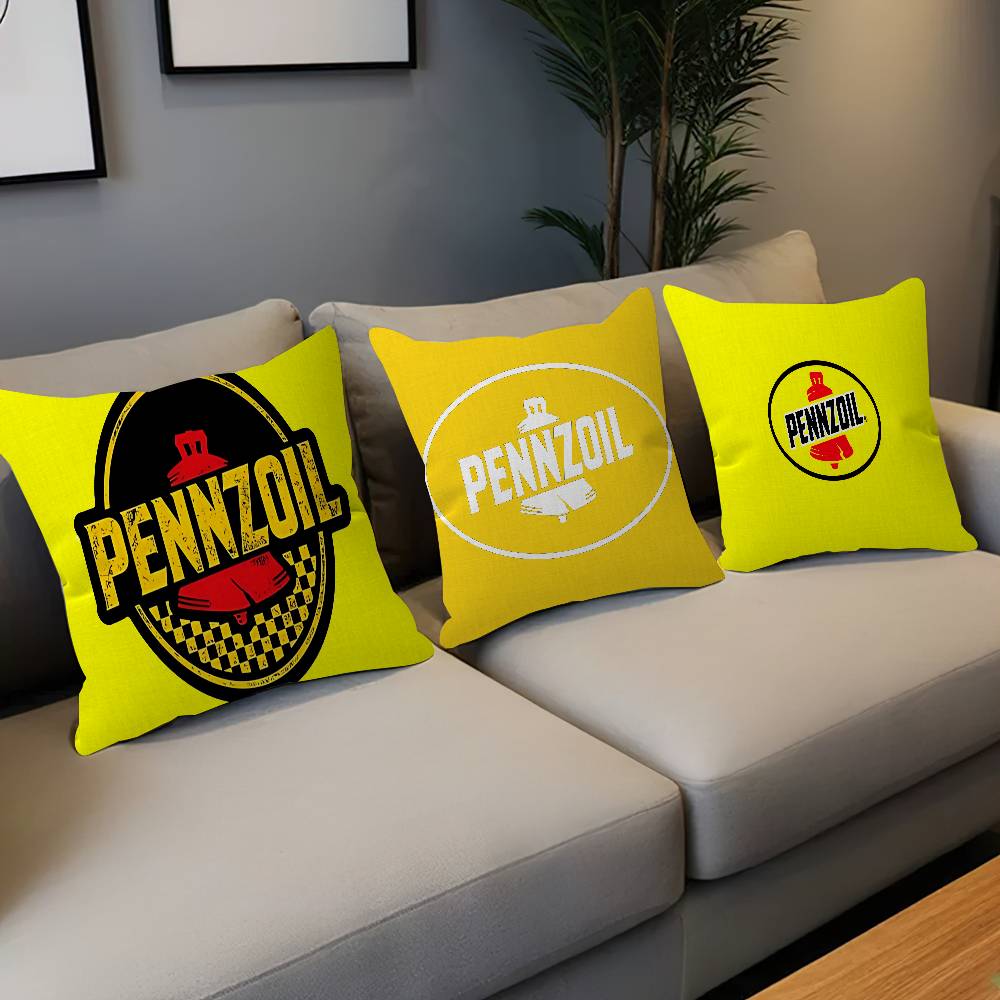 Home Textiles Logo - Keset LOGO PENNZOIL Desain Maple Sarung