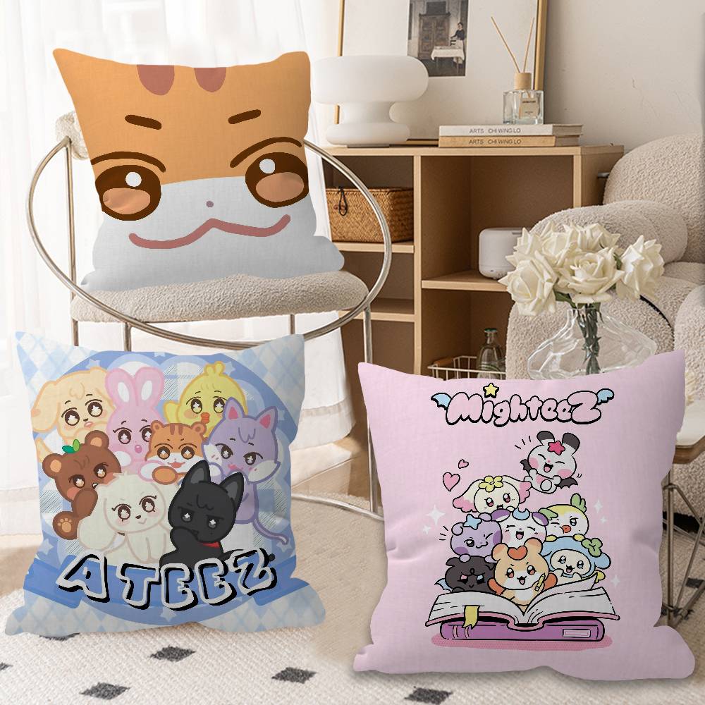 Home Textiles Group - Sarung Bantal Kpop Group A-Ateez Hadiah