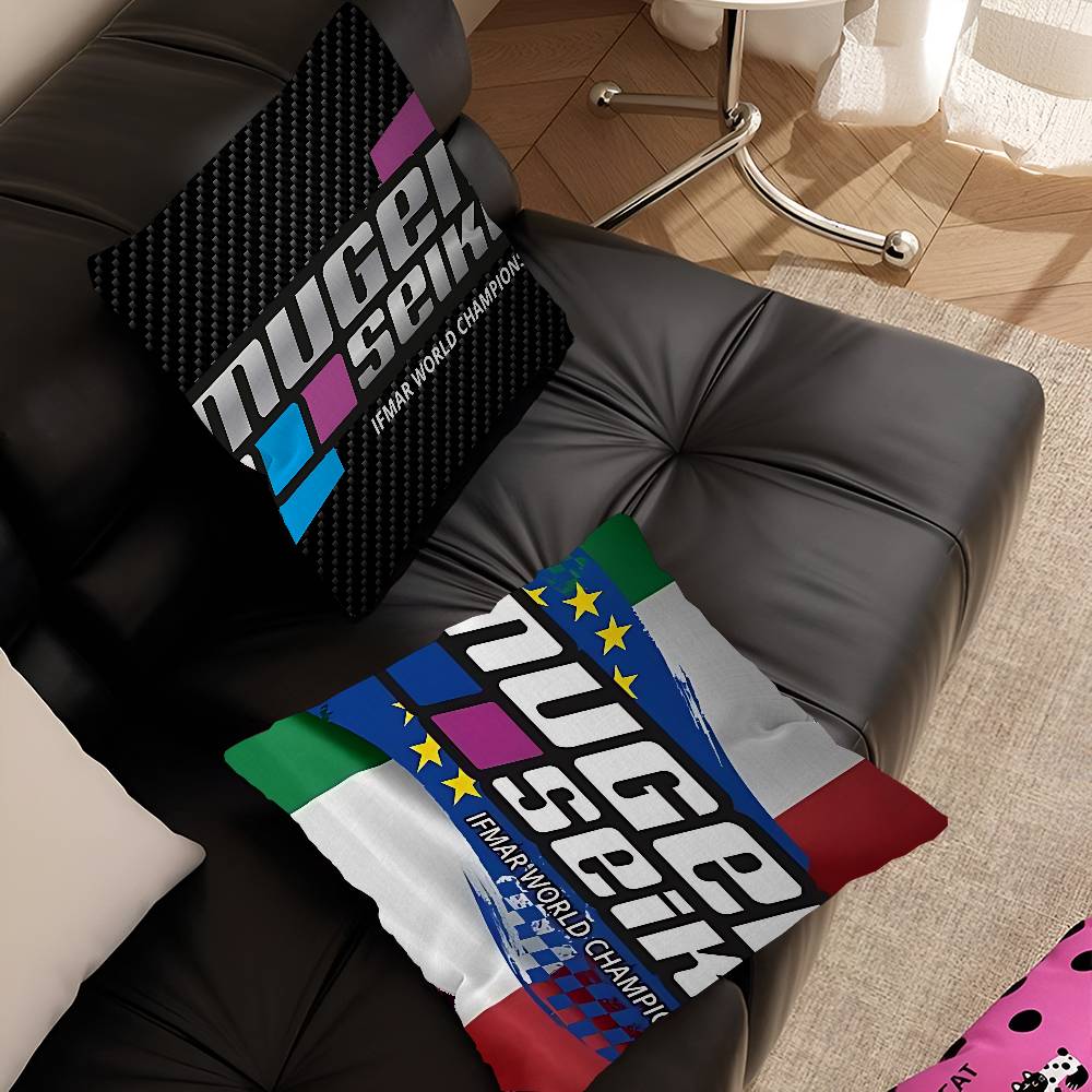 Home Textiles Logo - Sarung Bantal Logo Rc Mugen Seiki