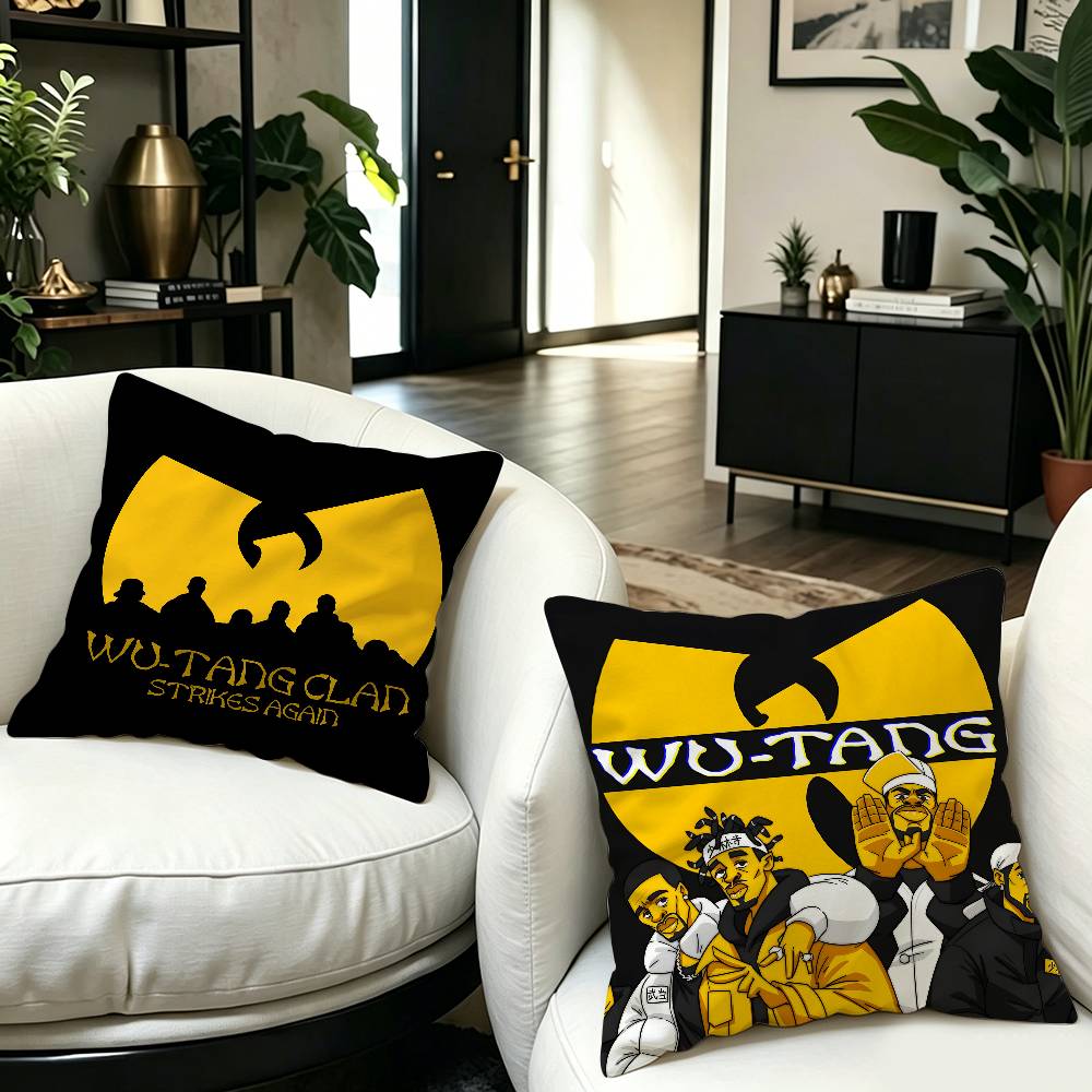 Sarung Bantal Grup Hip Hop Wu  - Home Textiles Group ulasan dan harga