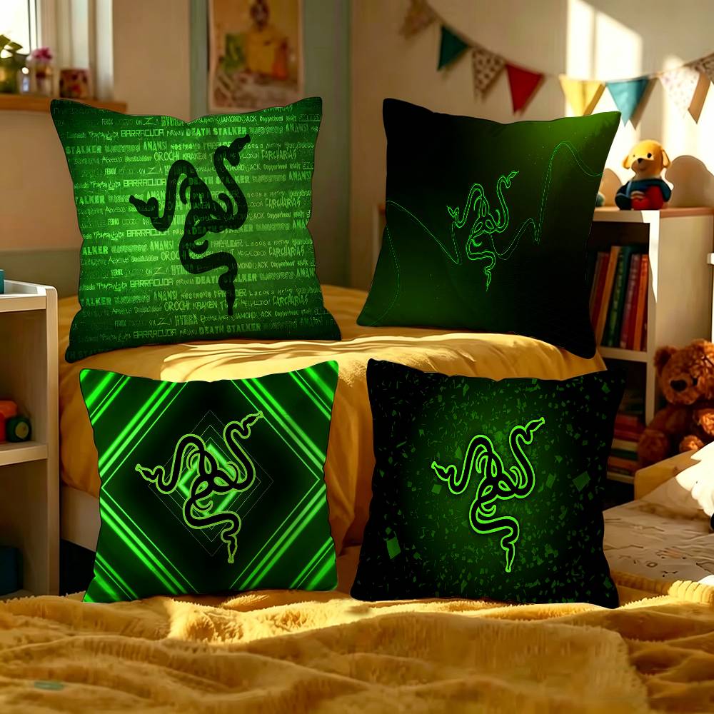 Sarung Bantal Logo R-RAZER, Sa - Home Textiles Logo ulasan dan harga