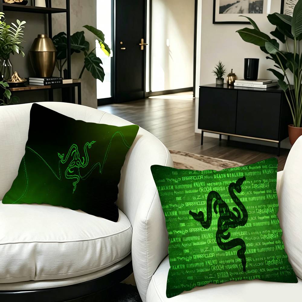 Sarung Bantal Logo R-RAZER, Sa - Home Textiles Logo ulasan dan harga