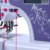 Mesin Bordir Digital Profesion - Home Textiles Logo ulasan dan harga