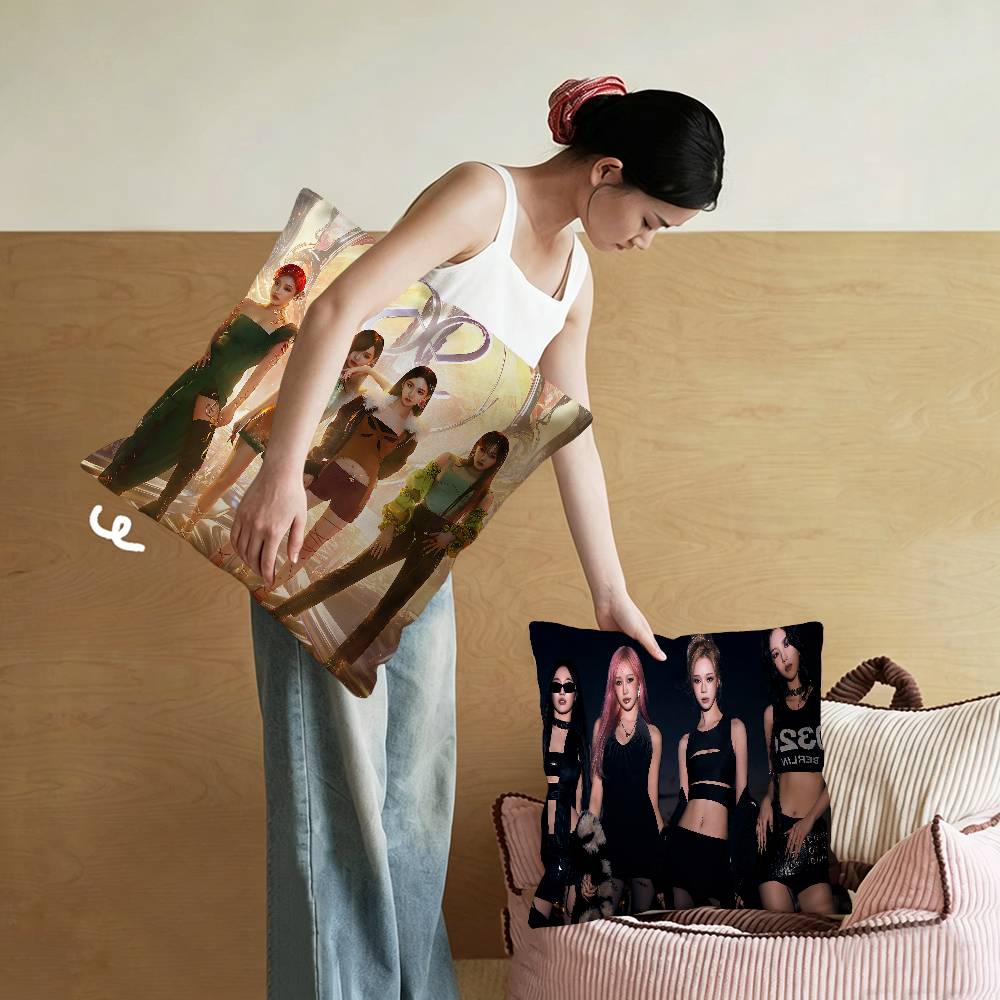 Kpop Group A-Aespas Sarung Ban - Home Textiles Group ulasan dan harga