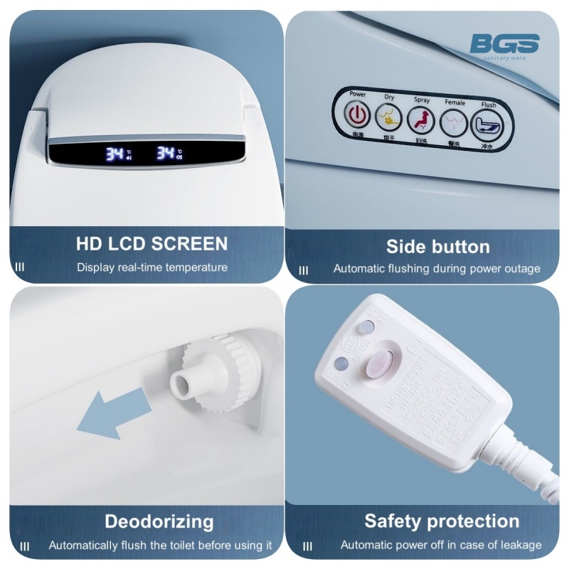 Toilet Pintar Otomatis dengan  - P & C Home Textiles Usa ulasan dan harga