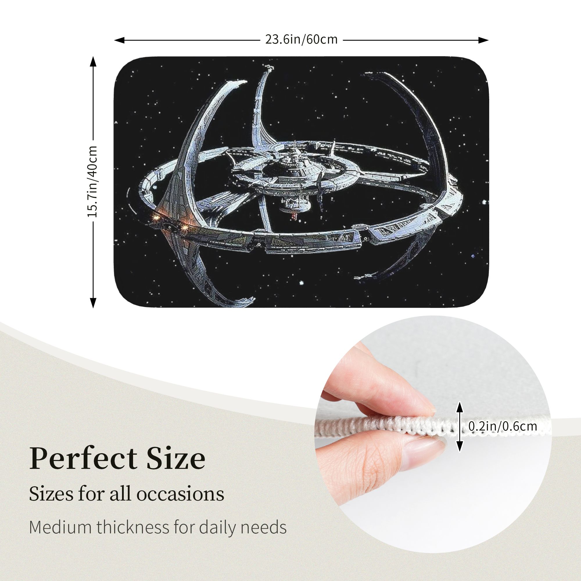 Stars Treks Deep Space Nine Lo - Home Textiles Logo ulasan dan harga