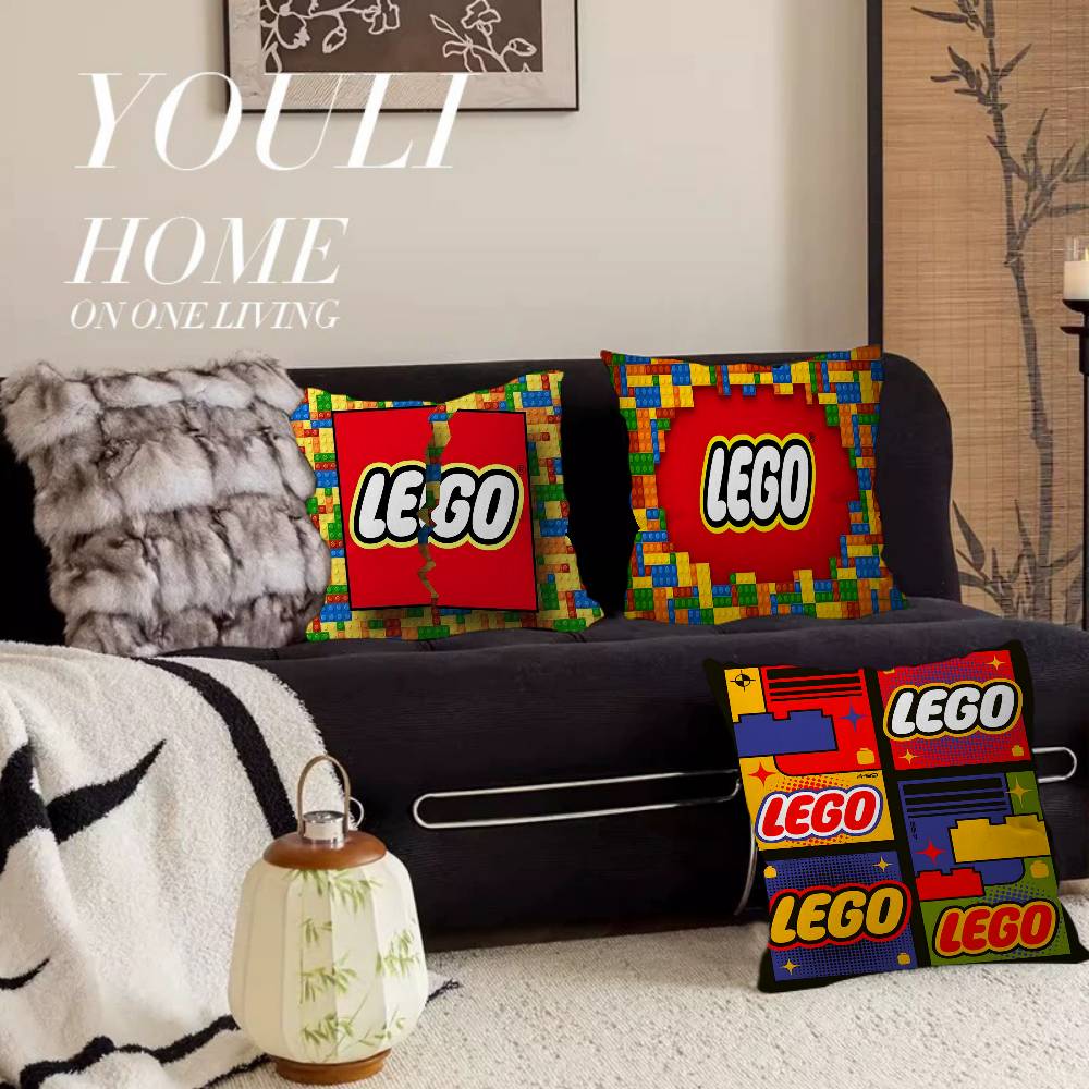 Sarung Bantal Logo L-LEGOS Kla - Home Textiles Logo ulasan dan harga