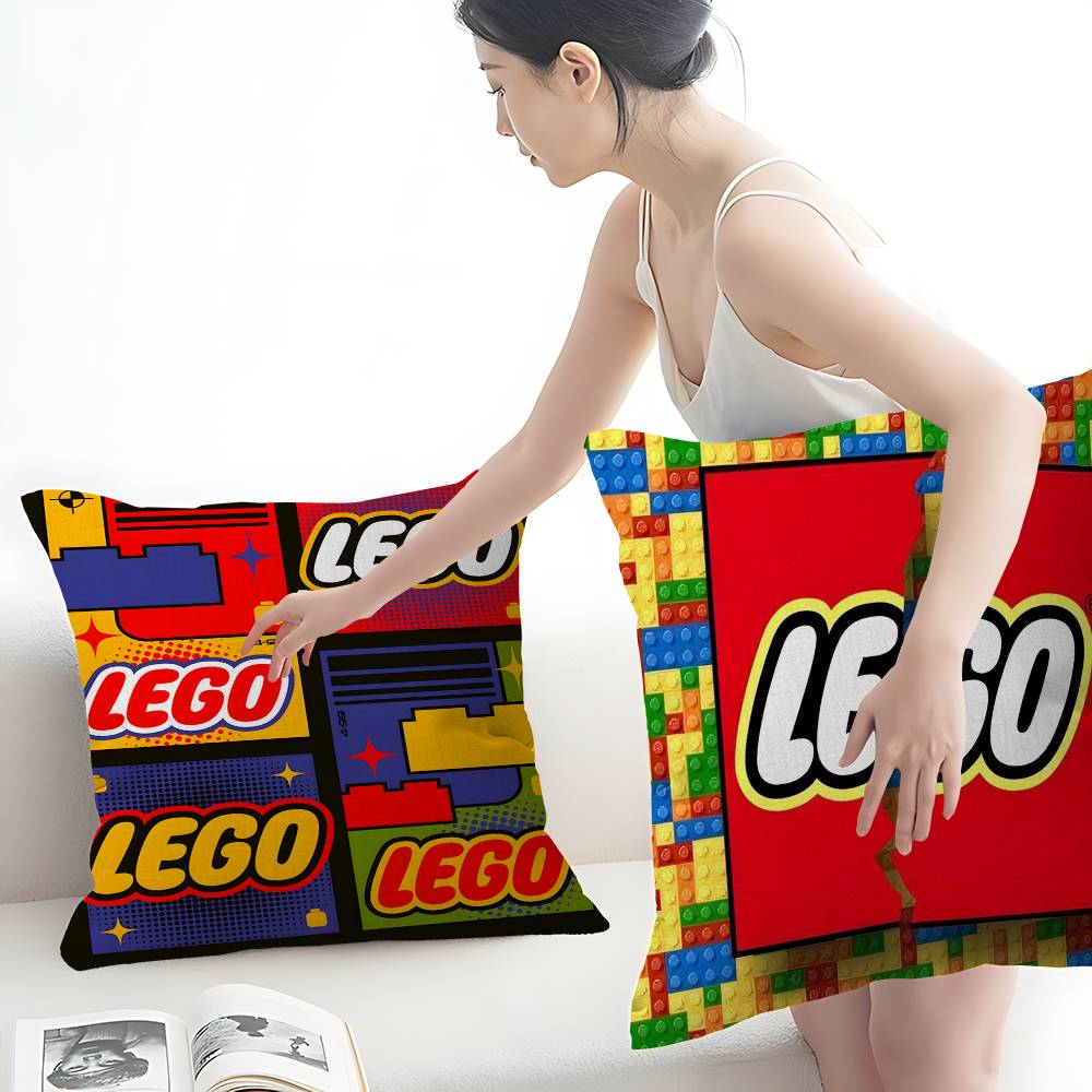 Sarung Bantal Logo L-LEGOS Kla - Home Textiles Logo ulasan dan harga