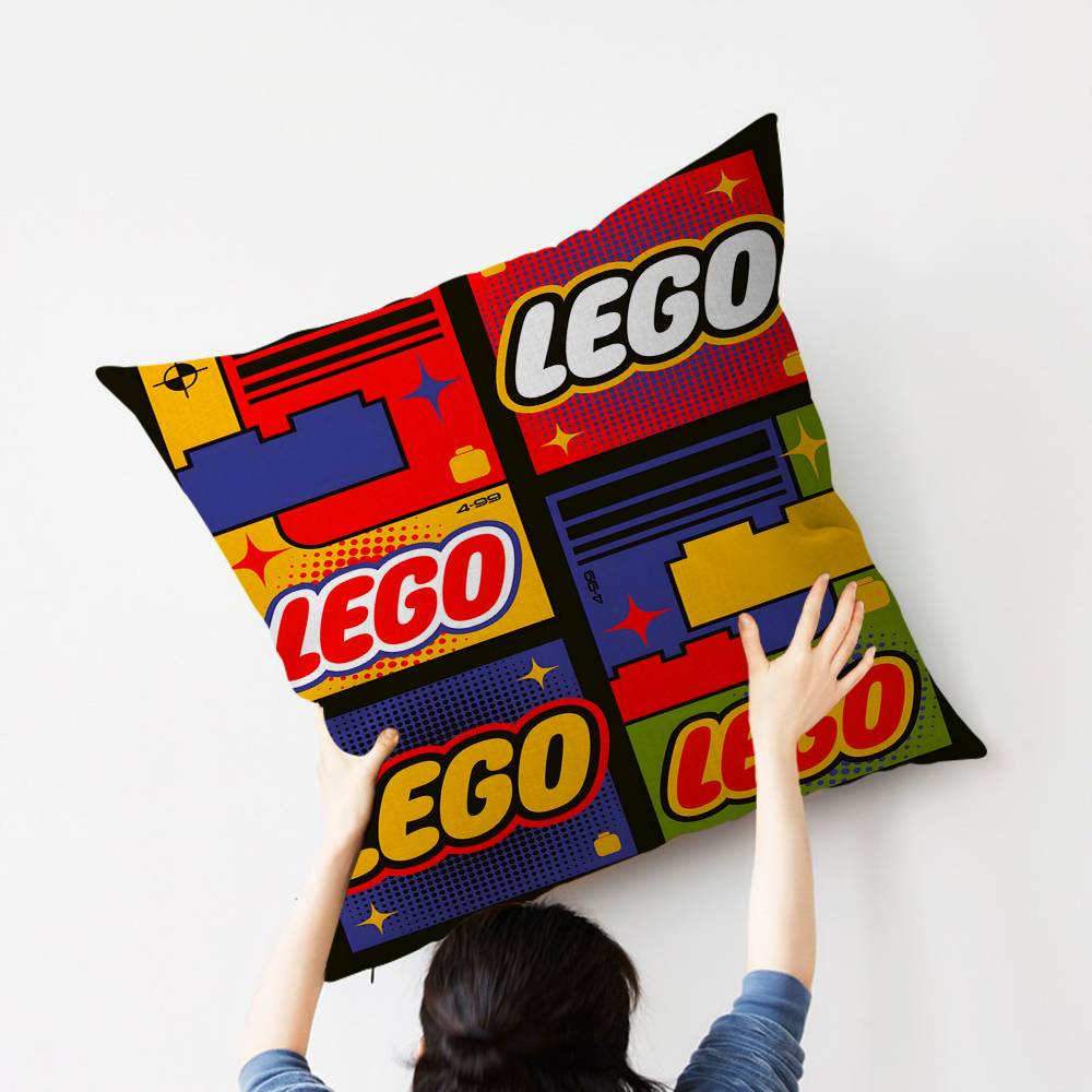 Sarung Bantal Logo L-LEGOS Kla - Home Textiles Logo ulasan dan harga